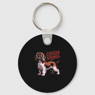 Proud Er Spaniel Dog Breed Owner Key Ring