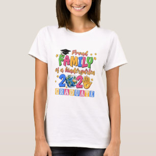 Proud family graduates class of 2025 T-Shirt