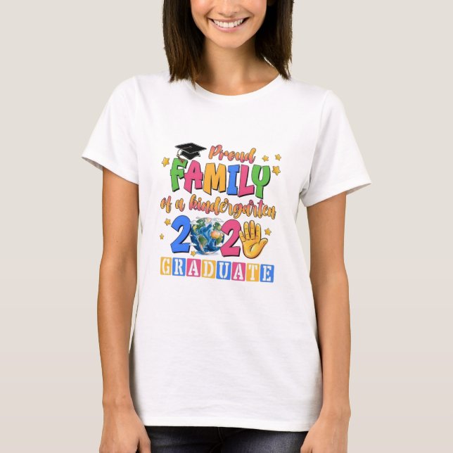 Proud family graduates class of 2025 T-Shirt (Front)