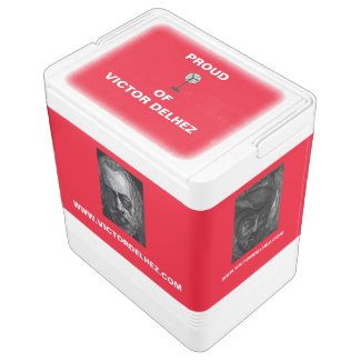 Proud fan of Victor Delhez Igloo coolbox (red) Igloo Cool Box