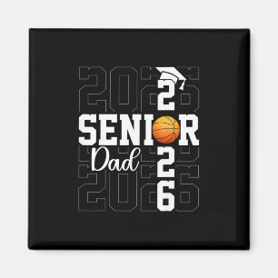 Proud Father Cl Of 2026 Sketll Senior Dad Graduate Magnet