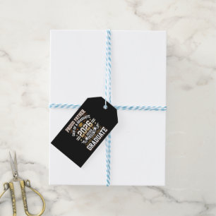 Proud Father Class of 2026 Graduate Gift Tags