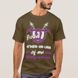 Proud Father In Law Of Epilepsy Warrior Epilepsy A T-Shirt