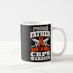 Proud Father Of A Crps Warrior Rsd Awareness Ribbo Coffee Mug