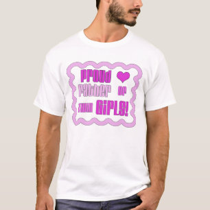 Proud Father of twin girls shirt