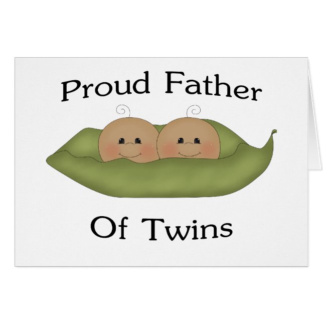 Proud Father Of Twins (Front Horizontal)