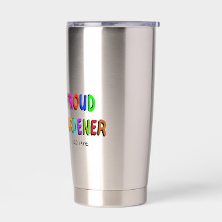 Proud Female Gardener Insulated Tumbler