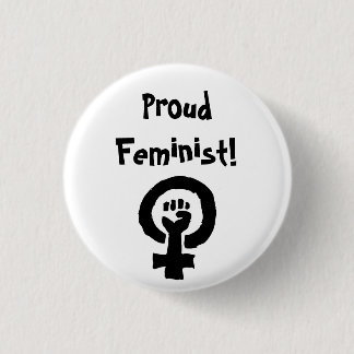 Proud Feminist Pin