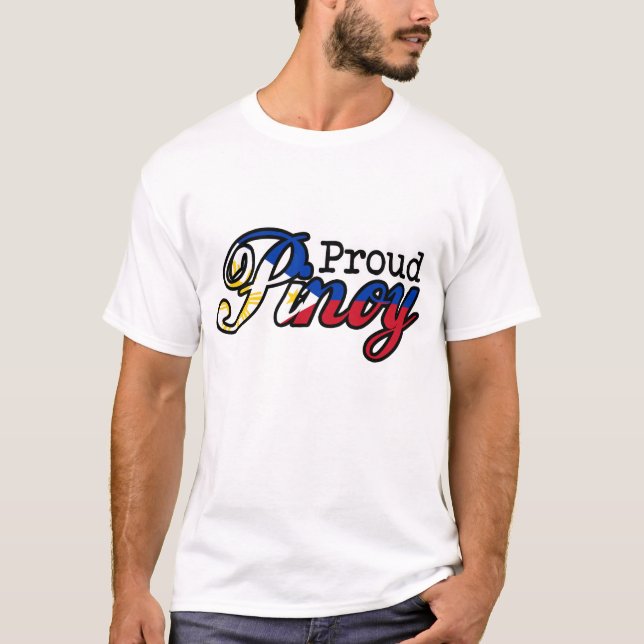 Proud Filipino Pinoy T-Shirt (Front)