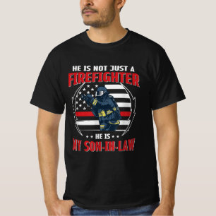 Proud Firefighter Son-in-Law T-Shirt