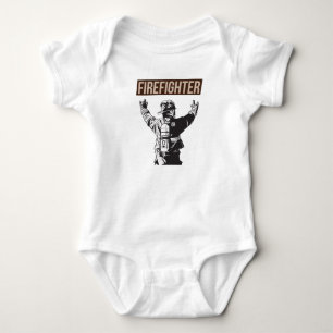 Proud Firefighter Squad Baby Bodysuit
