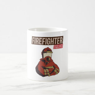 Proud Firefighter Squad Coffee Mug
