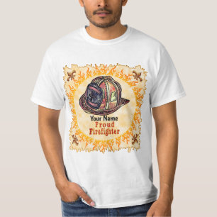Proud Firefighter t-shirt