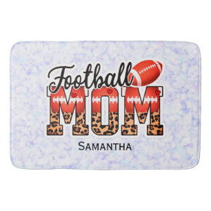 Proud Football Mum – Game Day Enthusiast Bath Mat