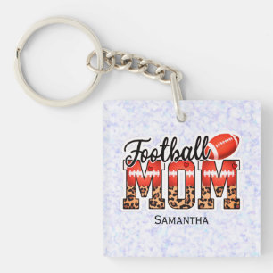 Proud Football Mum – Game Day Enthusiast Key Ring