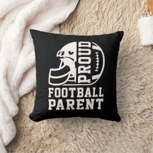 Proud Football Parent, Game Football Sports Family Cushion
