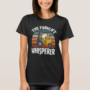 Proud Forklift Operator Warehouse Forklift Driver T-Shirt