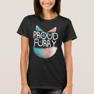 Proud Furry Fandom Cosplay Animal Furries Furry Pe T-Shirt