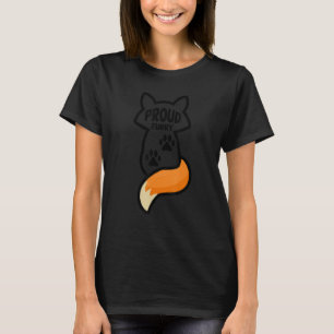 Proud Furry Fandom Cosplay Animal Lover Furries Fu T-Shirt