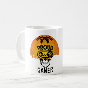 PROUD GAMER - HALLOWEEN GAMING NERD COFFEE MUG