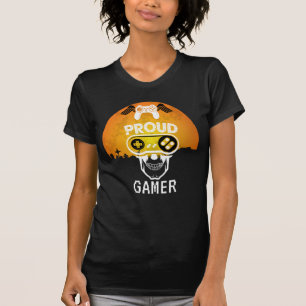 PROUD GAMER - HALLOWEEN GAMING NERD T-Shirt