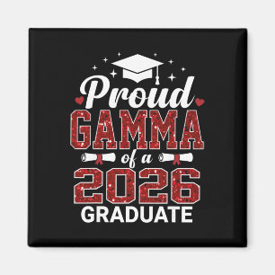 Proud Gamma Of A 2026 Graduate Senior Graduation Y Magnet