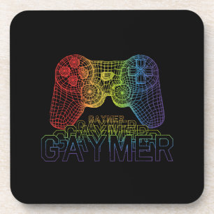 Proud Gaymer, Gay Pride Gaming Coaster