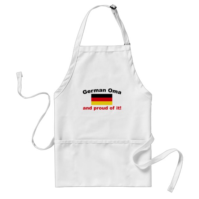 Proud German Oma Standard Apron (Front)