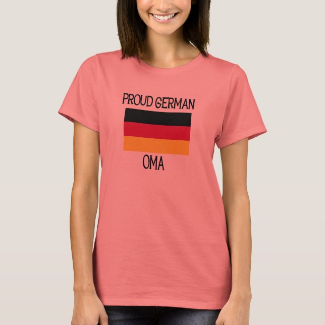 Proud German Oma T-Shirt (Front)