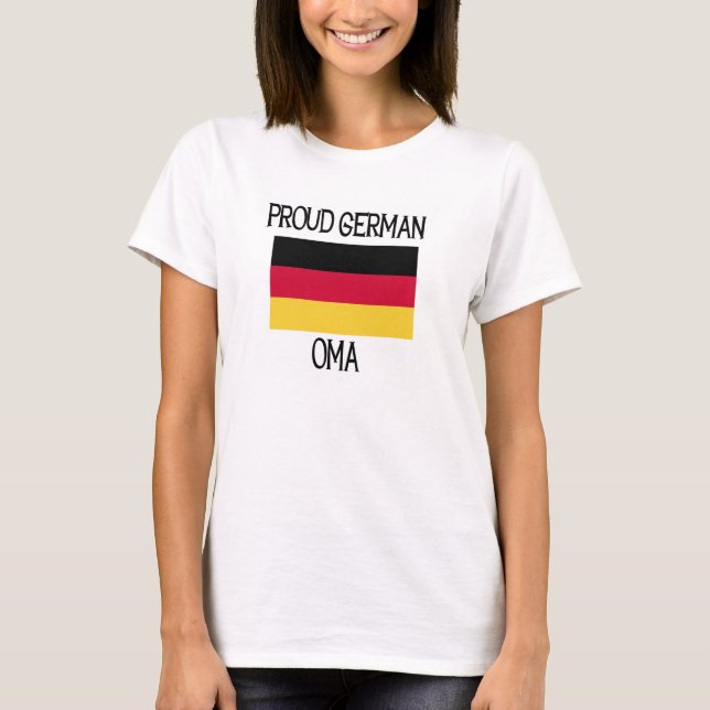 Proud German Oma T-Shirt (Front)