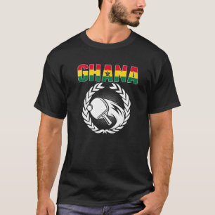 Proud Ghana Table Tennis  Ghanian Ping Pong Suppor T-Shirt