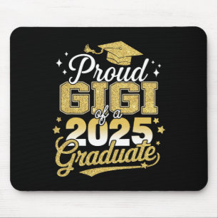 Proud Gigi Of A Cl Of 2025 Graduate Senior Graduat Mouse Mat