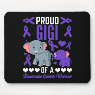 Proud Gigi Of A Pancreatic Cancer Elephants Suppor Mouse Mat