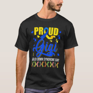 Proud Gigi World Down Syndrome Awareness Cute Sock T-Shirt
