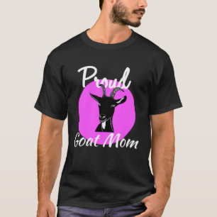 Proud Goat Mum Farm Animal T-Shirt