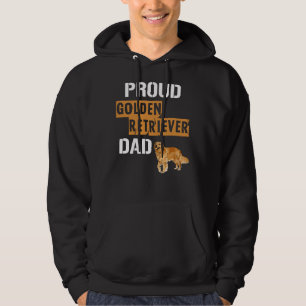 Proud Golden Retriever Dad Hoodie