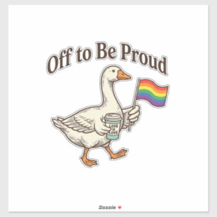 Proud Goose Pride Parade Vintage Shirt Design_1