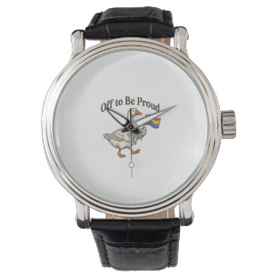 Proud Goose Pride Parade Vintage Shirt Design_1 Watch