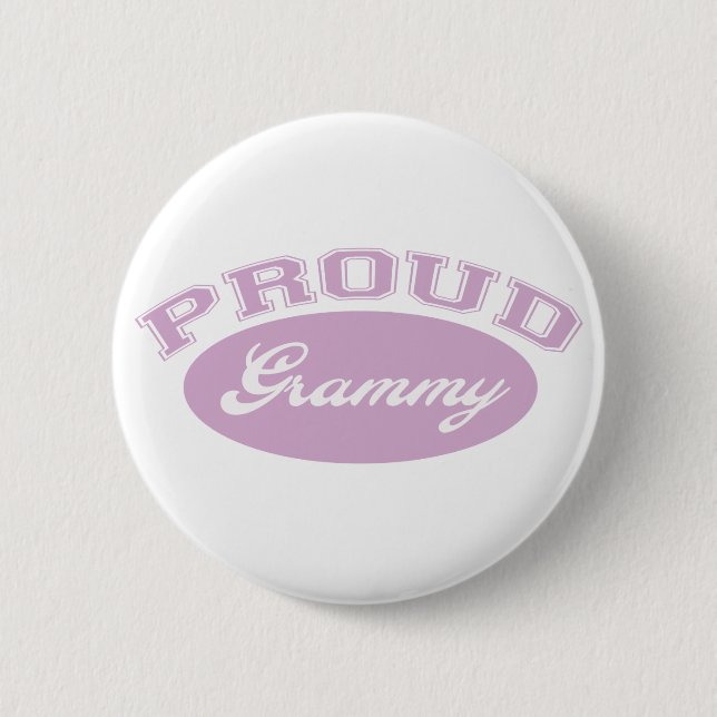 Proud Grammy 6 Cm Round Badge (Front)