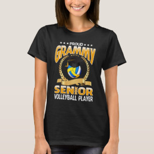 Proud Grammy Senior 2024 Volleyball Player Graduat T-Shirt