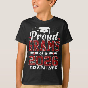Proud Grams Of A 2026 Graduate Senior Graduation Y T-Shirt
