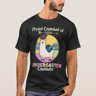 Proud Grandad Of 2022 Kindergarten Graduate Cute L T-Shirt
