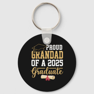 Proud Grandad Of A 2025 Graduate Senior Cl Of 2025 Key Ring