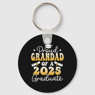 Proud Grandad Of A Cl Of 2025 Graduate Senior Grad Key Ring