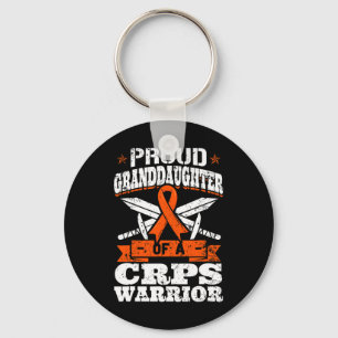 Proud Granddaughter Of A Crps Warrior Rsd Awarenes Key Ring