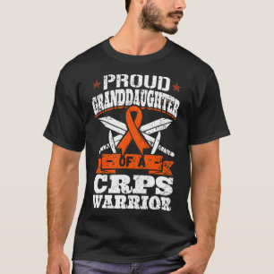 Proud Granddaughter Of A Crps Warrior Rsd Awarenes T-Shirt