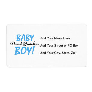 Proud Grandma Baby Boy Gifts
