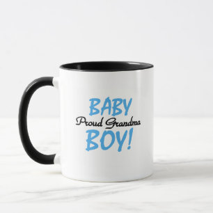 Proud Grandma Baby Boy T shirts and Gifts Mug