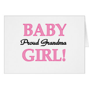 Proud Grandma Baby Girl Tshirts and Gifts