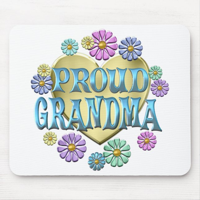PROUD GRANDMA MOUSE MAT (Front)